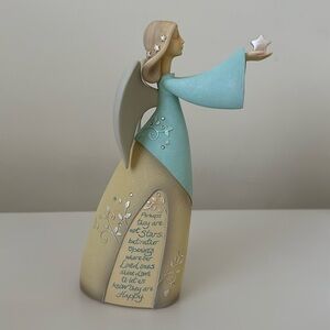 Foundations bereavement angel figurine.